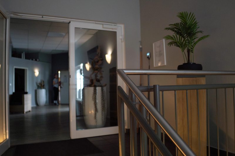 Eingangsbereich und Flur im Fit-Inn Heldenbergen Nidderau