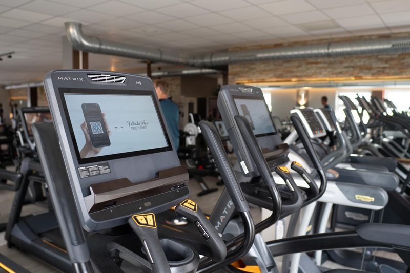 Matrix Cardiogerät mit Touchdisplay im Fit-Inn Heldenbergen Nidderau